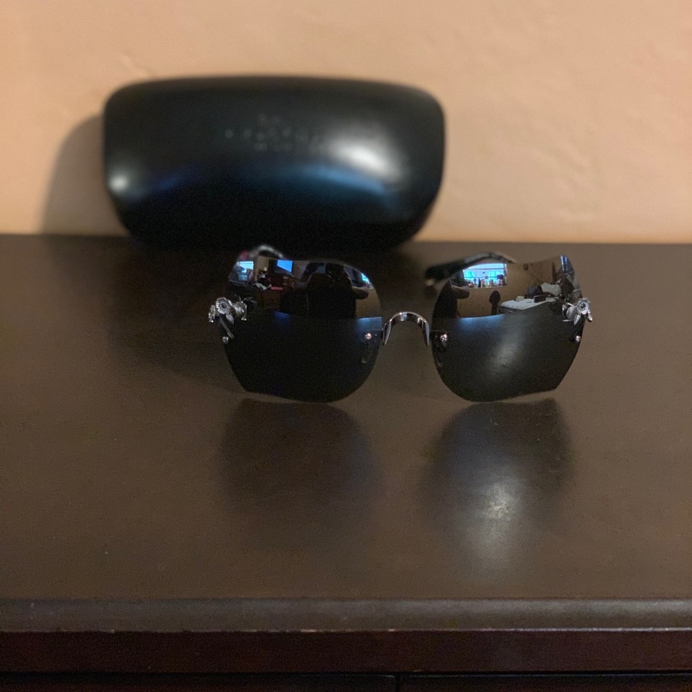 Authentic Unique Gunmetal Coach Sunglasses!